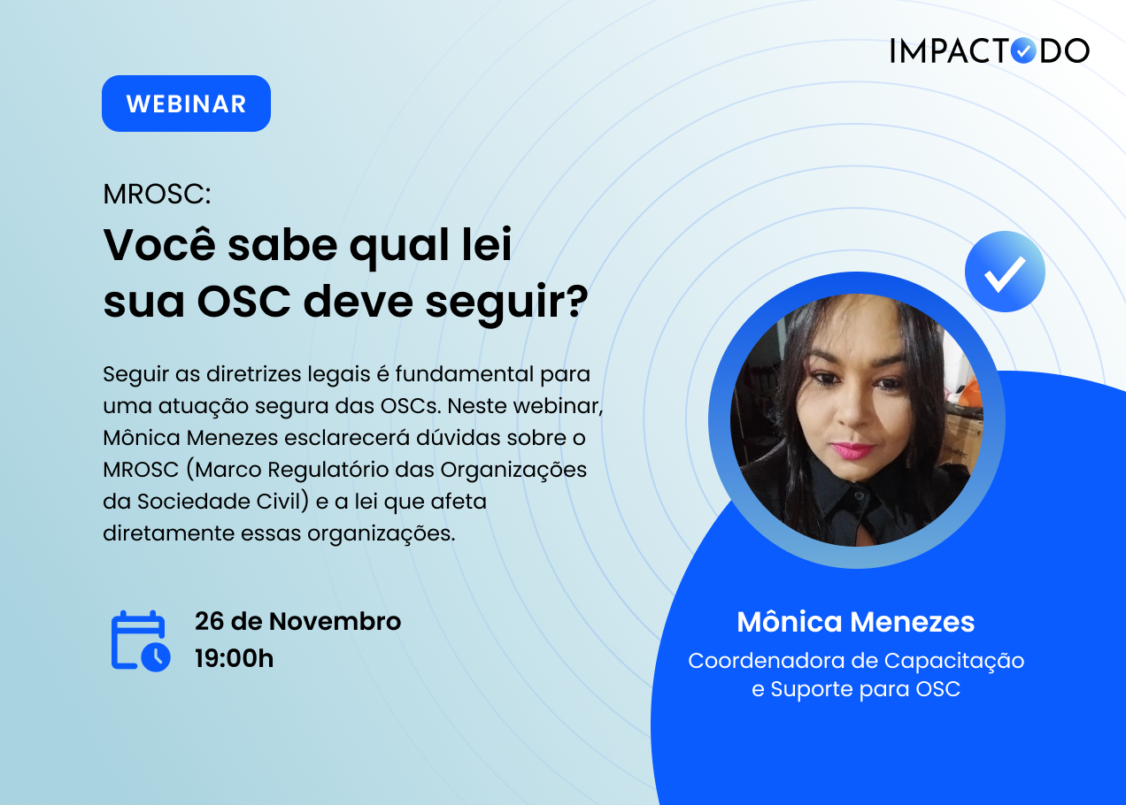 Webinar: MROSC - Do you know which law your CSO should follow? image